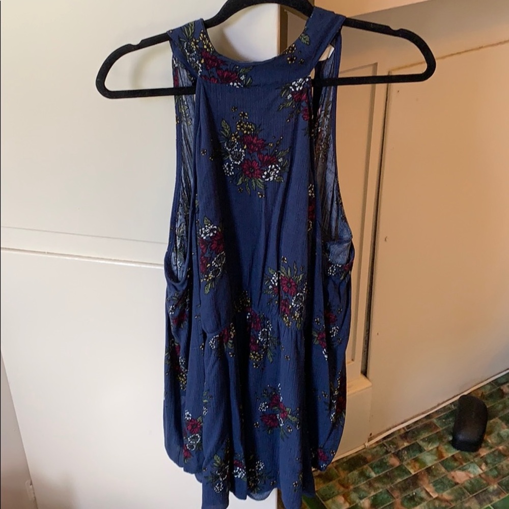 Long sleeve romper with exposed shoulders